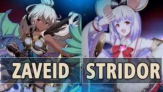 GBVSR🔥Zaveid Zooey Vs STridor Vikala🔥 High Level Gameplay [upl. by Rica]