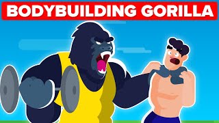 How Much Could A Bodybuilding Gorilla Bench Press [upl. by Iniretake]