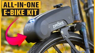 Revolutionary EBike Conversion Kit  ZIPFORCE SLIM REVIEW [upl. by Idnac]