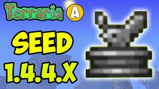 Terraria how to get BIRD STATUE NEW SEED 1449  Terraria 1449 Bird statue [upl. by Slosberg]