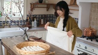 毛豆腐，披着可爱外衣的黑暗料理毛豆腐 跟YouTube学做菜 好羡慕乡村的年味 [upl. by Mohn]