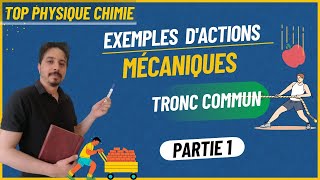 exemples dactions mécaniques tronc commun partie 1 [upl. by Atiuqal]