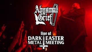 Abysmal Grief  Live at Dark Easter Metal Meeting 2024 [upl. by Nhguaved162]