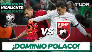 HIGHLIGHTS  Polonia vs Albania  UEFA Qualifiers 2023  TUDN [upl. by Jean]