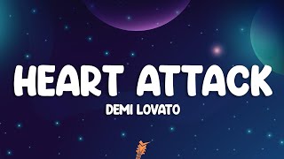 Demi Lovato  Heart Attack Lyrics [upl. by Akcirderf]