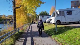 Beach Promenade Walk In Norway  Kongsvinger [upl. by Lore262]