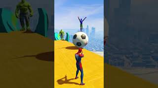 GTA 5 SPIDERMAN MINION WATER SLIDE RAGDOLL 44 gta spiderman GTA 5 EPIC RAGDOLL GTA 5 EPIC RAGDOLL [upl. by Nisen]