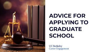 Advice to Applying to Graduate School [upl. by Lavotsirc300]