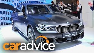 BMW M760Li xDrive  2016 Geneva Motor Show [upl. by Norred486]