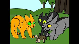 Firepaw and Graypaw Thats a turtle [upl. by Herrick606]