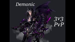 Lost Ark RU Demonic 3v3 PvP 1 MILLION DMG [upl. by Atirres]