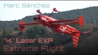 Masterful Aerobatics with EF 74quot LASER EXP by Marc Sánchez ✈️ HD 50fps [upl. by Ydnal]