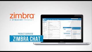 Zimbra 88 Demo  Zimbra Chat Product Overview [upl. by Olshausen68]