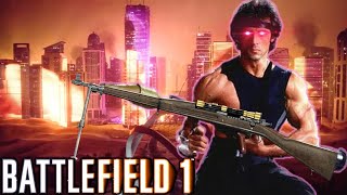 Getting SNIPER SWOLE for Battlefield 2042  Battlefield 1 Sniping Streaks [upl. by Athalee]