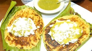 Toqueras Cachapas de elote Estilo Michoacán [upl. by Tamarah]