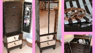 Hayworth Jewelry Armoire from Pier One  Review amp Tour [upl. by Pas]