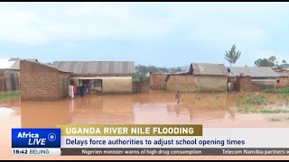 Schools villages in Uganda cut off as Nile River bursts its banks [upl. by Ailalue526]