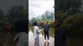 Keseruan Irish Bella saat di dusun bambu dengan pemandangan yang indah [upl. by Hpotsirhc]