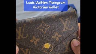 Louis Vuitton Monogram Victorine Wallet Where to find its date code [upl. by Airuam713]