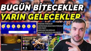 BUGÜN BİTECEKLER YARIN GELECEKLER 🔥 KAMPANYADA 2 HAFTA EFOOTBALL 2024 MOBİLE PSPCXBOX [upl. by Caundra]