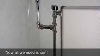 Rainwater Toilet Made Easy Eenvoudige regenwater WC [upl. by Eduam586]