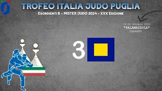 JUDO  TROFEO ITALIA PUGLIA  Esordienti B  Tatami 3 [upl. by Mas330]