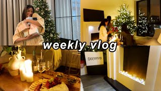 WEEKLY VLOG Decorating for Christmas [upl. by Shannan]