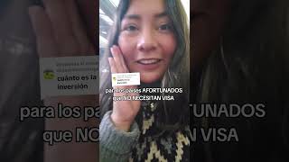 Cuanto necesito para venir a Irlanda🇵🇪🇮🇪 vivirenirlanda irlanda Bolivia Colombia Ecuador peru [upl. by Pellegrini291]