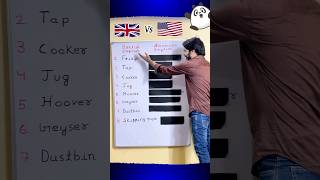 British English vs American English  Part 7  😲 QuickLingoAmit britishenglish americanenglish [upl. by Wrigley]