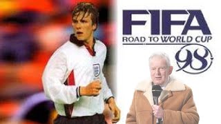 John Motson Commentary  FIFA 98  Goodbye To My Childhood 🙏 [upl. by Aizahs]