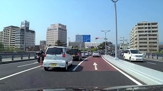 【松江市街】山陰ぐるぐるドライブ【宍道湖畔の城下町】 [upl. by Ube]