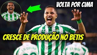 “VITOR ROQUE BRILHA NO REAL BETIS VOLTA POR CIMA NO FUTEBOL ESPANHOL” [upl. by Nylahs558]