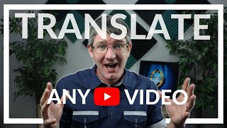 Auto Translate YouTube Video into your Language [upl. by Yrrok]