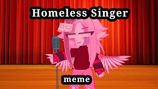 Homeless SingermemeSarvFNFGacha Cluboriginal [upl. by Norrab]