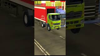 IDBS TRUCK SIMULATOR BOX PANJANG gameplay shorts [upl. by Jangro]