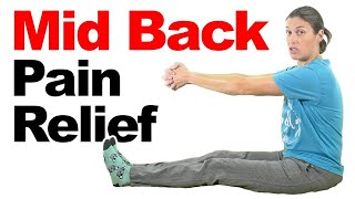 Mid Back Stretches amp Exercises for Pain Relief [upl. by Assanav845]