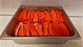 Making Salmon Jerky [upl. by Tuesday]