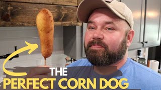 How To Make The PERFECT CORN DOG Cheap amp Easy [upl. by Eirollam126]