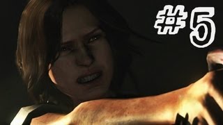 Resident Evil 6 HD Leon Chapter 45 Simmons Train Boss Battle [upl. by Farnham]