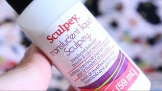 Introduction to Polymer Clay TLS translucent liquid sculpey [upl. by Nerissa405]