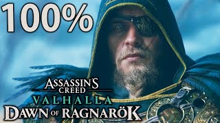 AC Valhalla Dawn of Ragnarok  Completando 100 [upl. by Broadbent632]