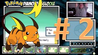 Pokemon Diamond Egglocke Episode 2 A Volting Debut [upl. by Eelyr]