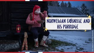 The Norwegian Santa Fjøsnisse and his Christmas porridge  Visit Norway [upl. by Aikan283]