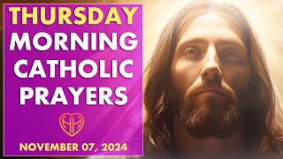 THURSDAY MORNING PRAYERS in the Catholic Tradition • Today NOV 07  HALF HEART [upl. by Caldeira]