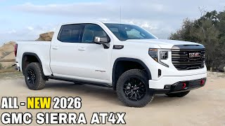 2026 GMC SIERRA AT4X  Next Generation [upl. by Seleta]