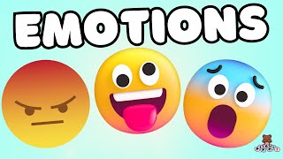 Emotions  Different types of emotions  Educational video  Pipopi [upl. by Aillicirp]