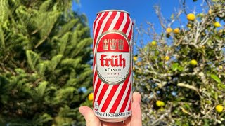 FRUH KOLSCH  Colner Hofbrau Fruh Cologne Germany  Live Beer Review [upl. by Cristen]