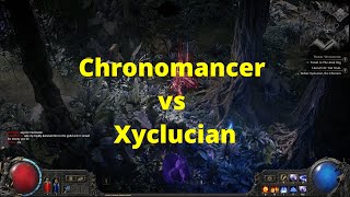 POE2 Chronomancer vs Xyclucian The Chimera Act 3 [upl. by Rebhun]