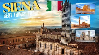 BEST things to do in SIENA Italy 2024  Travel Guide [upl. by Doscher831]