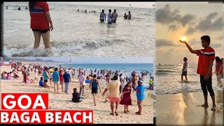 My Goa Vlog  Baga Beach Road  Situation Update  Goa Vlog  Nightlife [upl. by Pump]